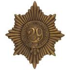 The famous Badge of the 29th Foot